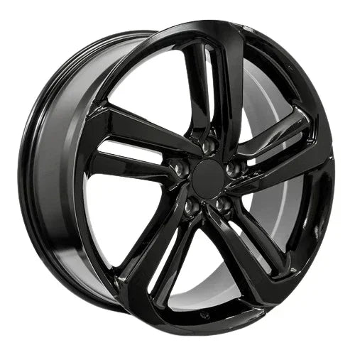 20" EXL Style Gloss Black Wheels Fit Honda Accord EX LX Sport Coupe Sedan Civic EX LX SI Acura TSX - Ultra Speed Wheel