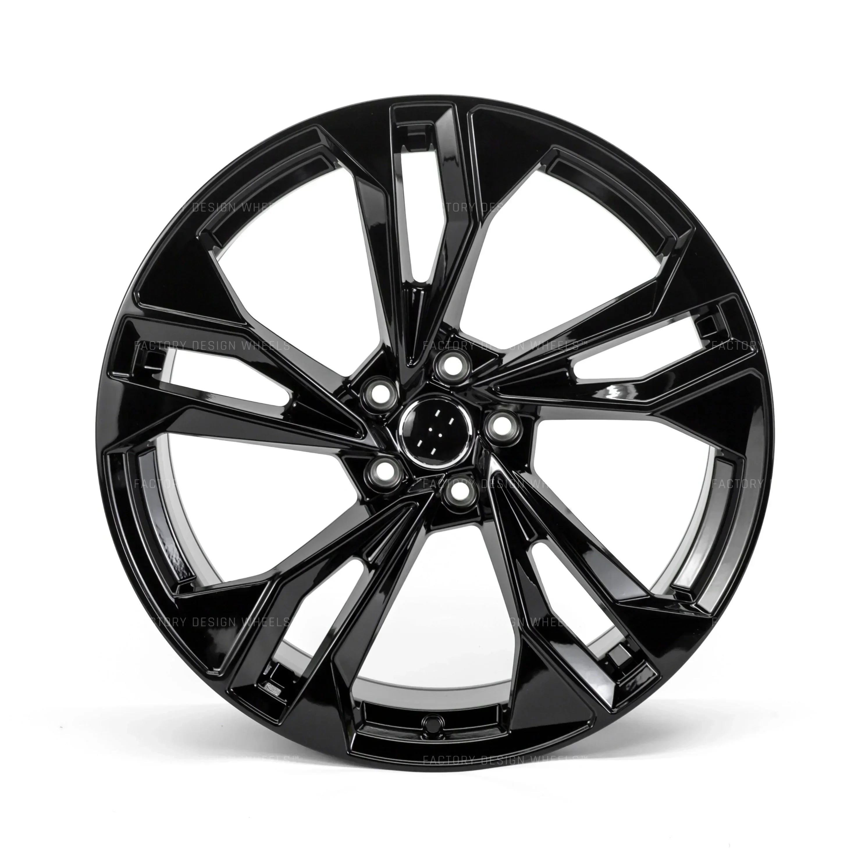 20x9" S5 Style Gloss Black Wheels - Fits Audi A3/A4/A5/A6/A7/A8, Q5/Q7/Q8, E-Tron & S/RS Models - Ultra Speed Wheel