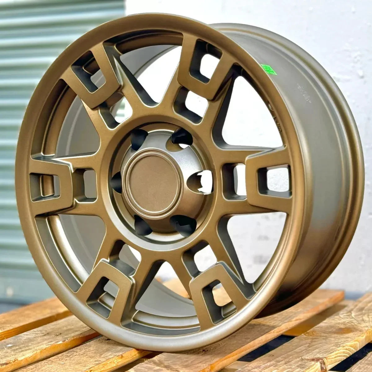 17x8" Sema Pro Style Matte Bronze Wheels - Fits Toyota TRD Tacoma, 4Runner, FJ Cruiser, Sequoia, Tundra, Lexus GX460/GX470 - Ultra Speed Wheel
