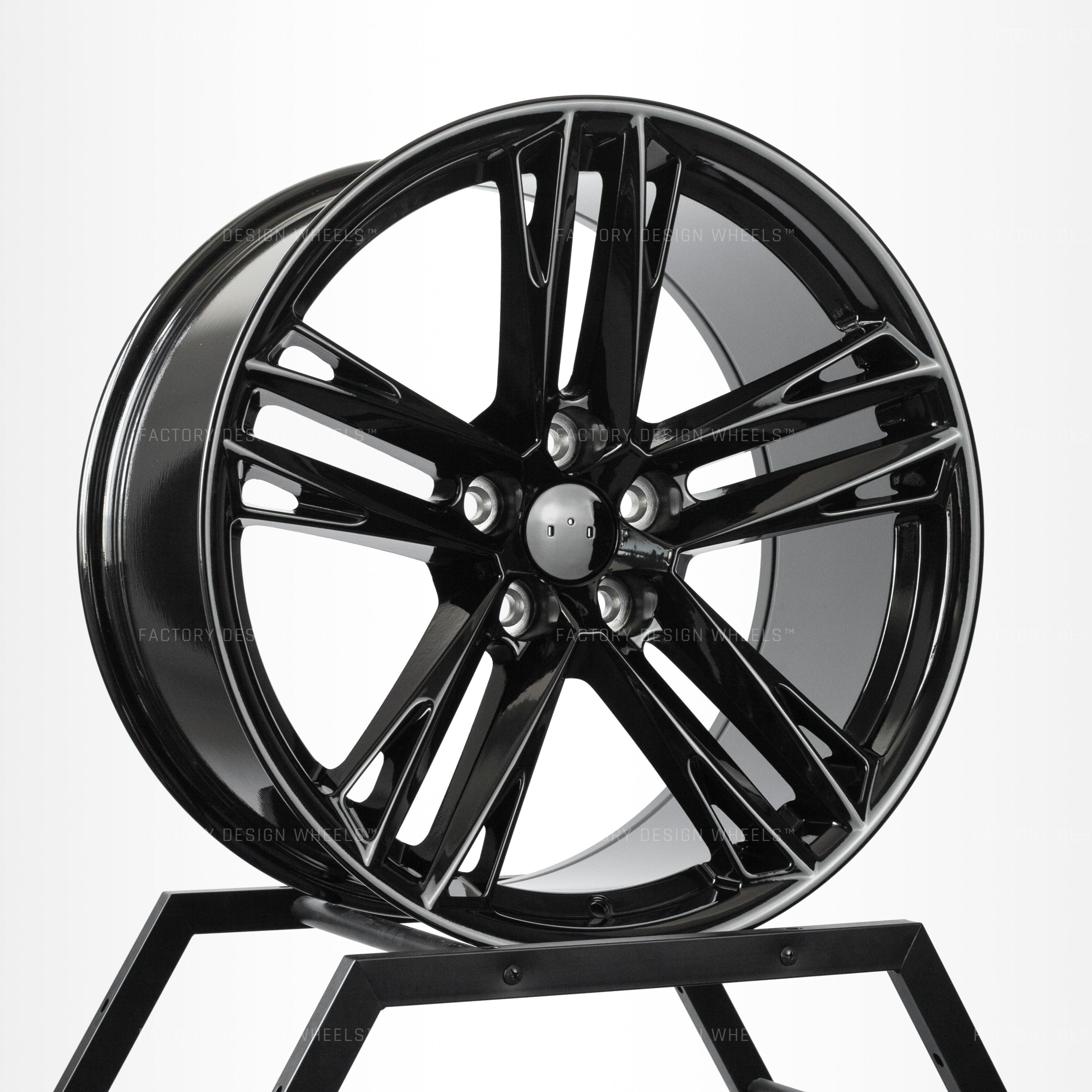 20" ZL1 Split Style Gloss Black Wheels - Fits Chevy Camaro - Ultra Speed Wheel