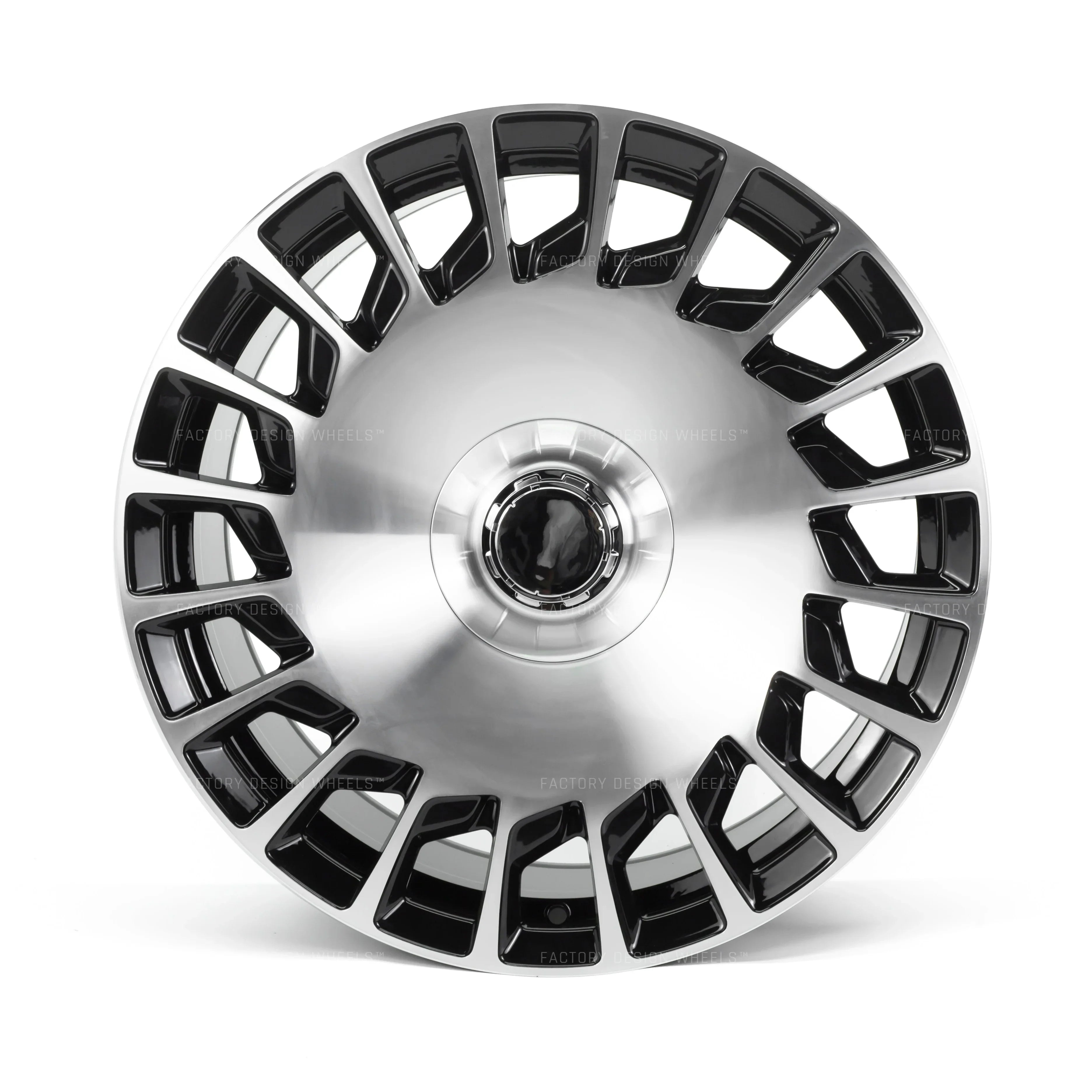 20x8.5"/20x9.5" Maybach Style Black Machined Face Wheels - Fits Mercedes C, E, S, GLC, CLS Class - Ultra Speed Wheel