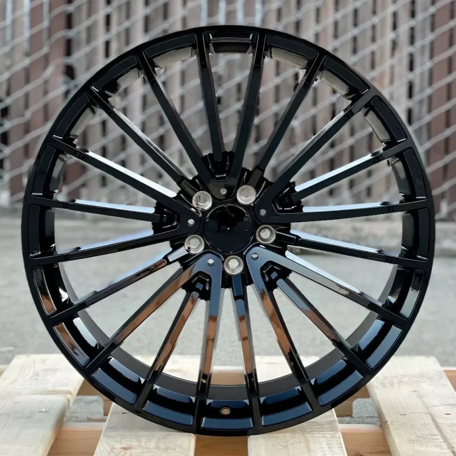 22x10.5" 2021 AMG Style Gloss Black Wheels - Fits Mercedes GL, GLS Class - Ultra Speed Wheel