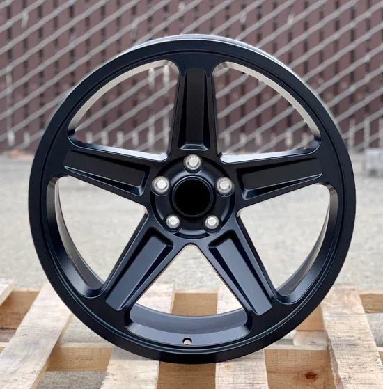 20x9"/20x10.5" Demon Style Matte Black Wheels - Fits Dodge Challenger & Charger Models (Narrow Body) - Ultra Speed Wheel