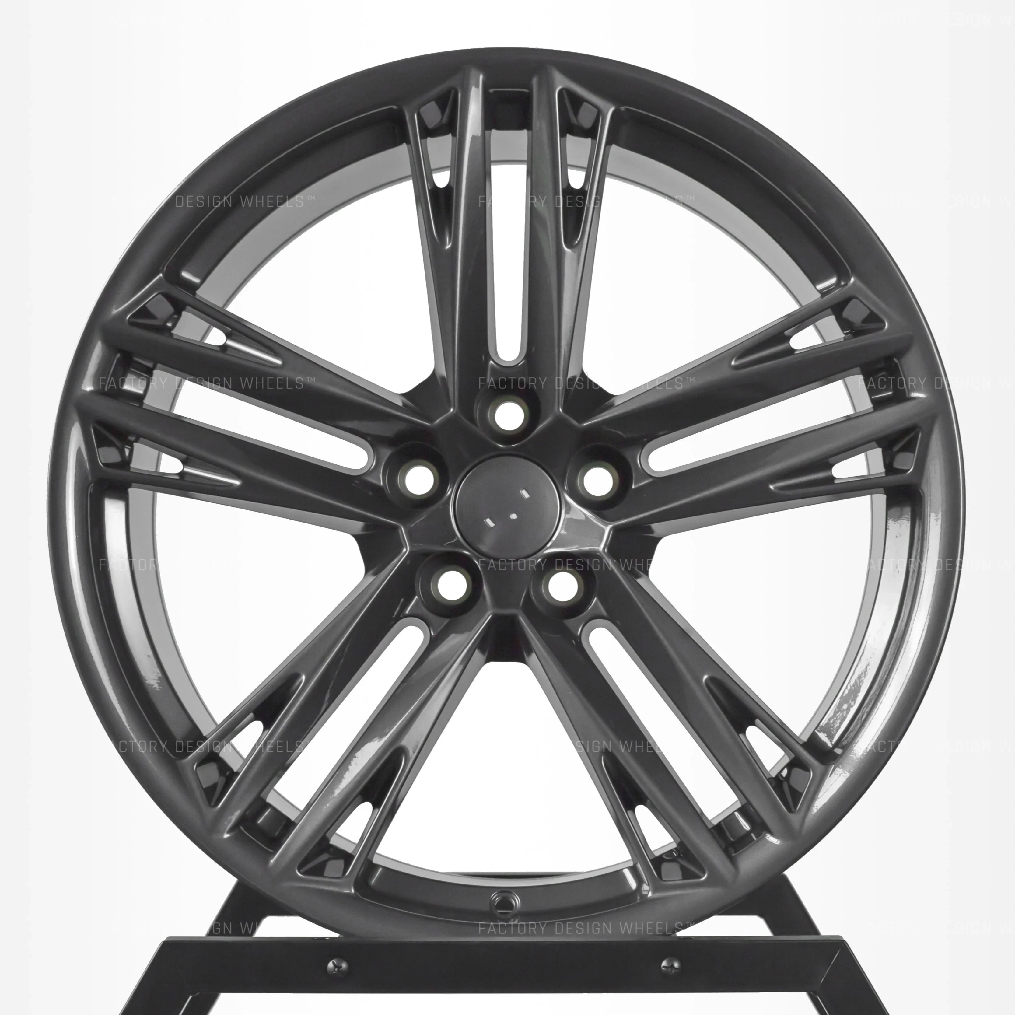 20x10"/20x11" ZL1 Split Style Matte Gunmetal Wheels - Fits Chevy Camaro - Ultra Speed Wheel