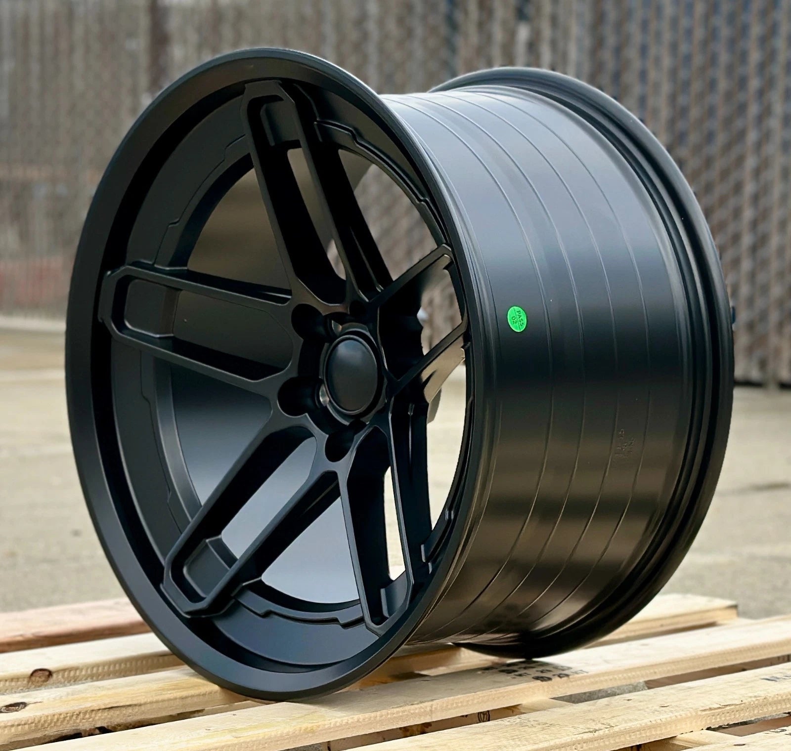 20x11" Hellcat Redeye Style Matte Black Wheels - Fits Dodge Challenger & Charger Models (Wide Body)