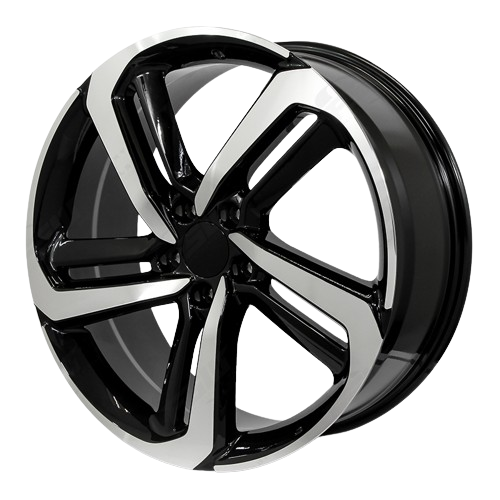 Honda Black Machined Face Wheel