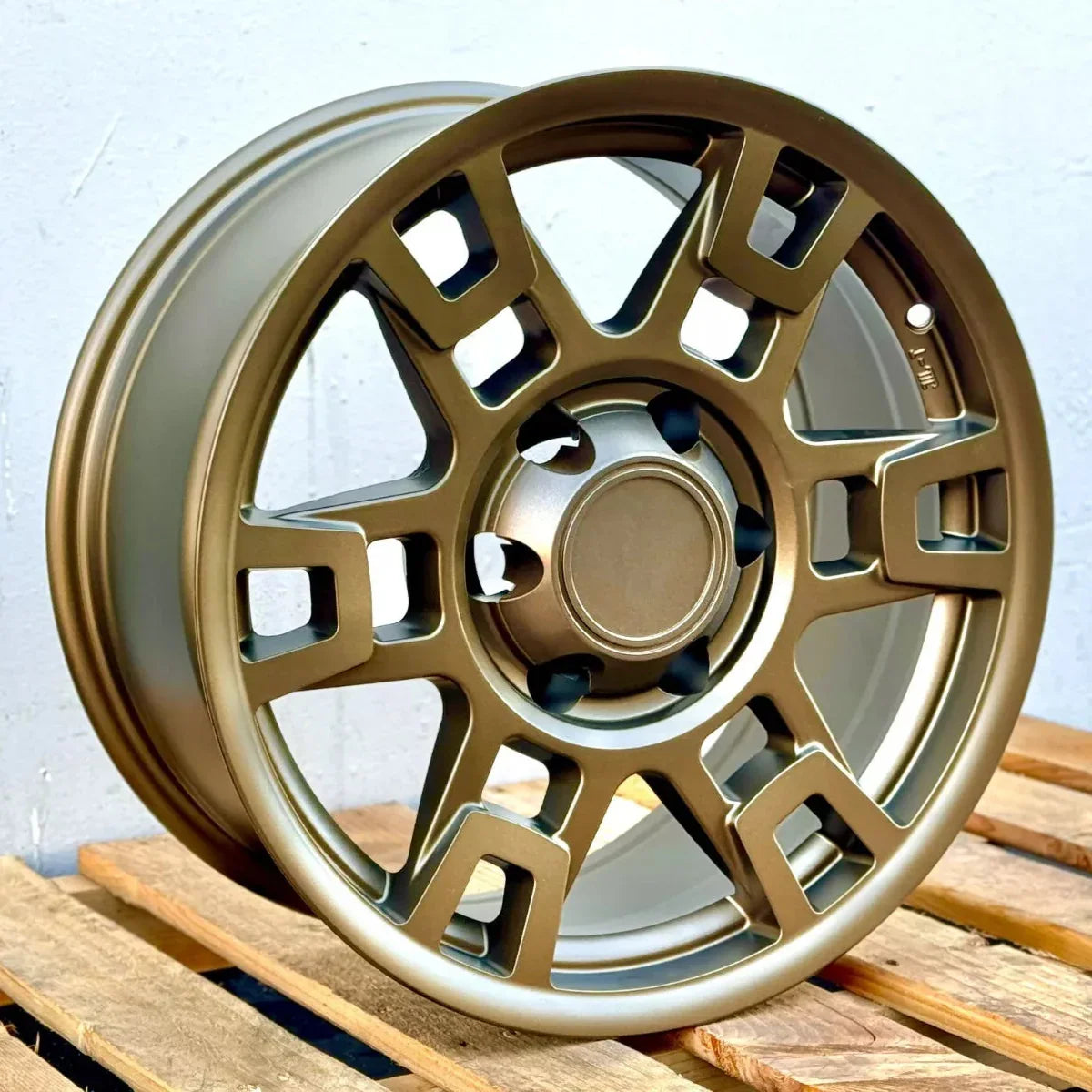 17x8" Sema Pro Style Matte Bronze Wheels - Fits Toyota TRD Tacoma, 4Runner, FJ Cruiser, Sequoia, Tundra, Lexus GX460/GX470 - Ultra Speed Wheel