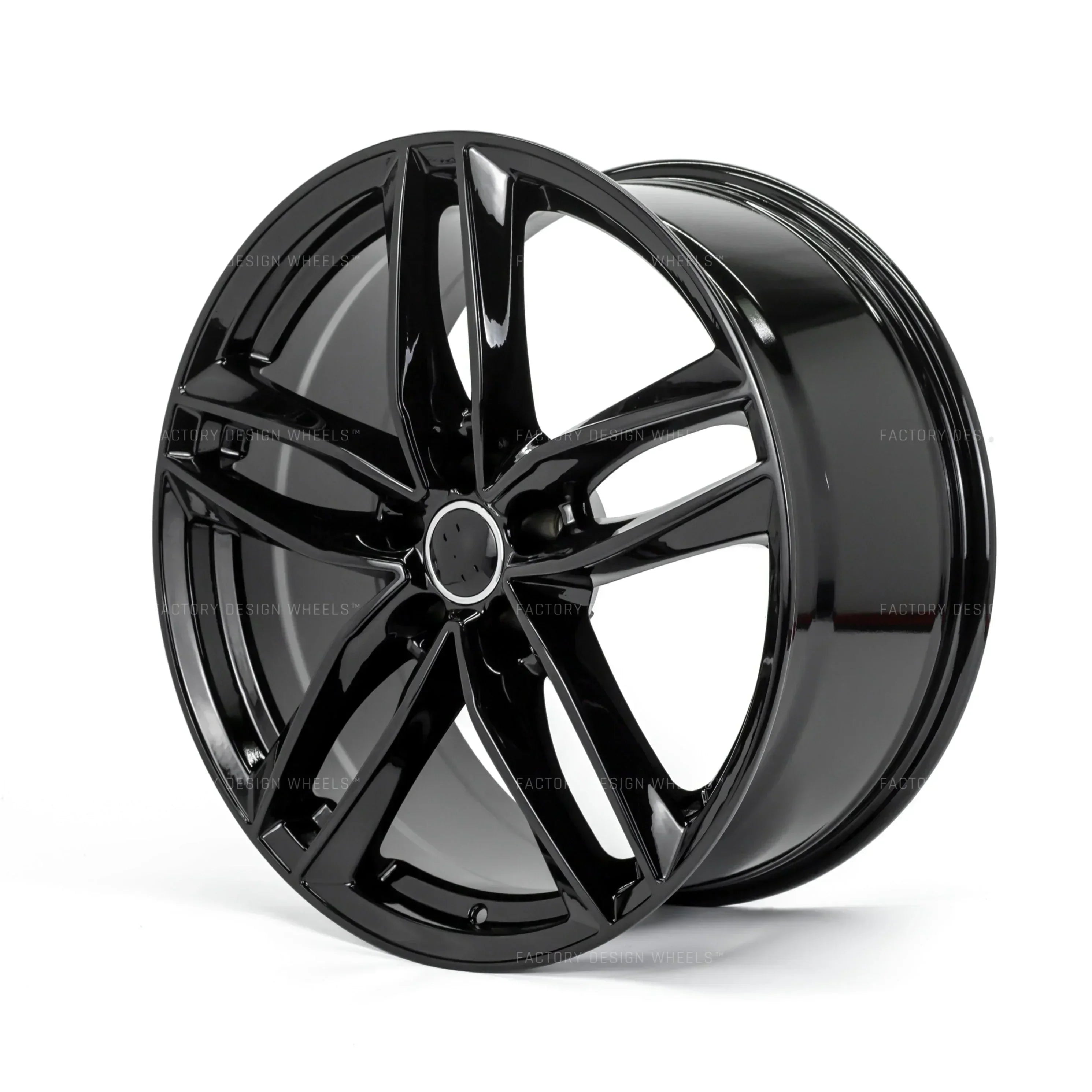 20x9" S7 Style Gloss Black Wheels - Fits Audi A3/A4/A5/A6/A7/A8, Q5/Q7/Q8, E-Tron & S/RS Models - Ultra Speed Wheel