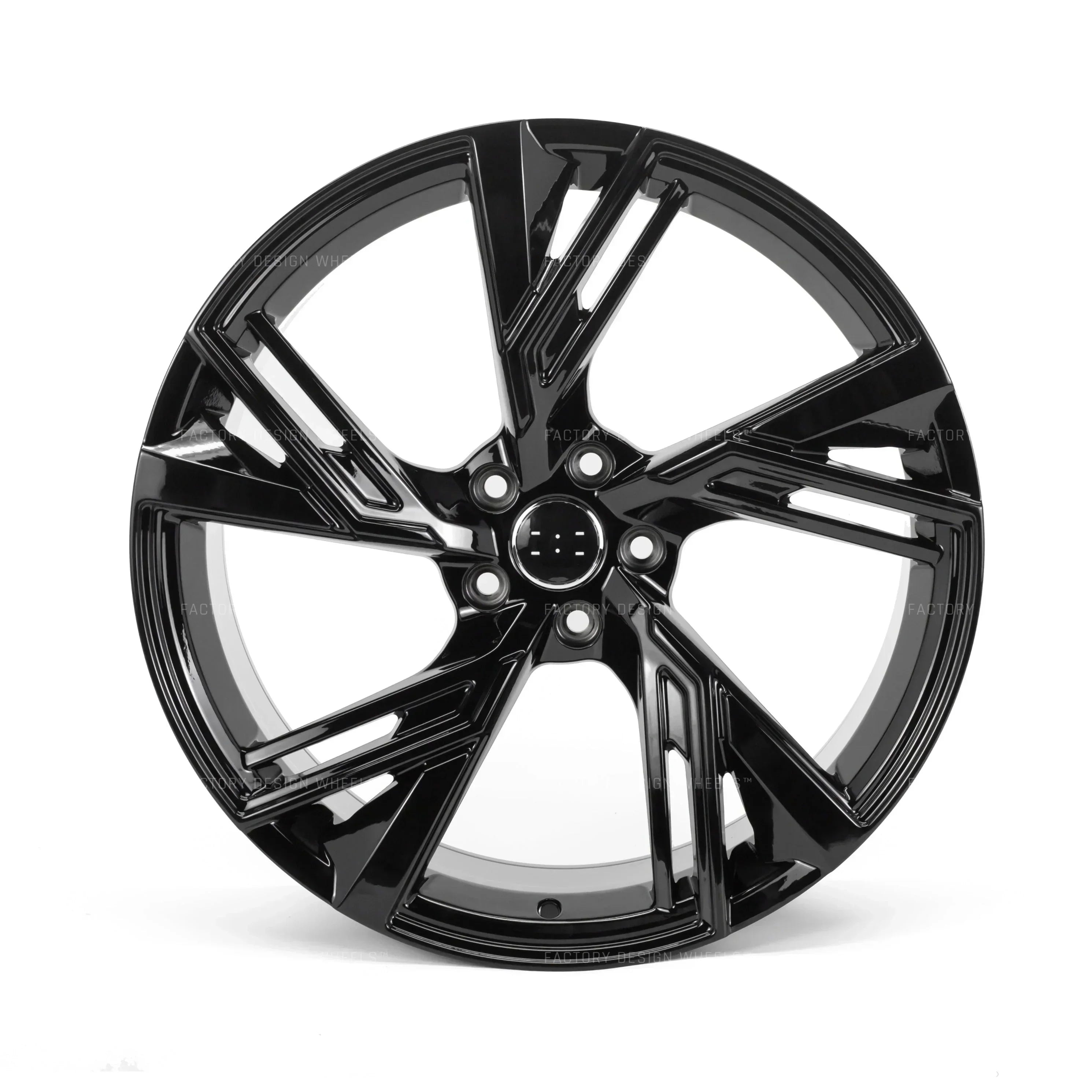 20x9" RS6 Style Gloss Black Wheels - Fits Audi A3/A4/A5/A6/A7/A8, Q5/Q7/Q8, E-Tron & S/RS Models - Ultra Speed Wheel