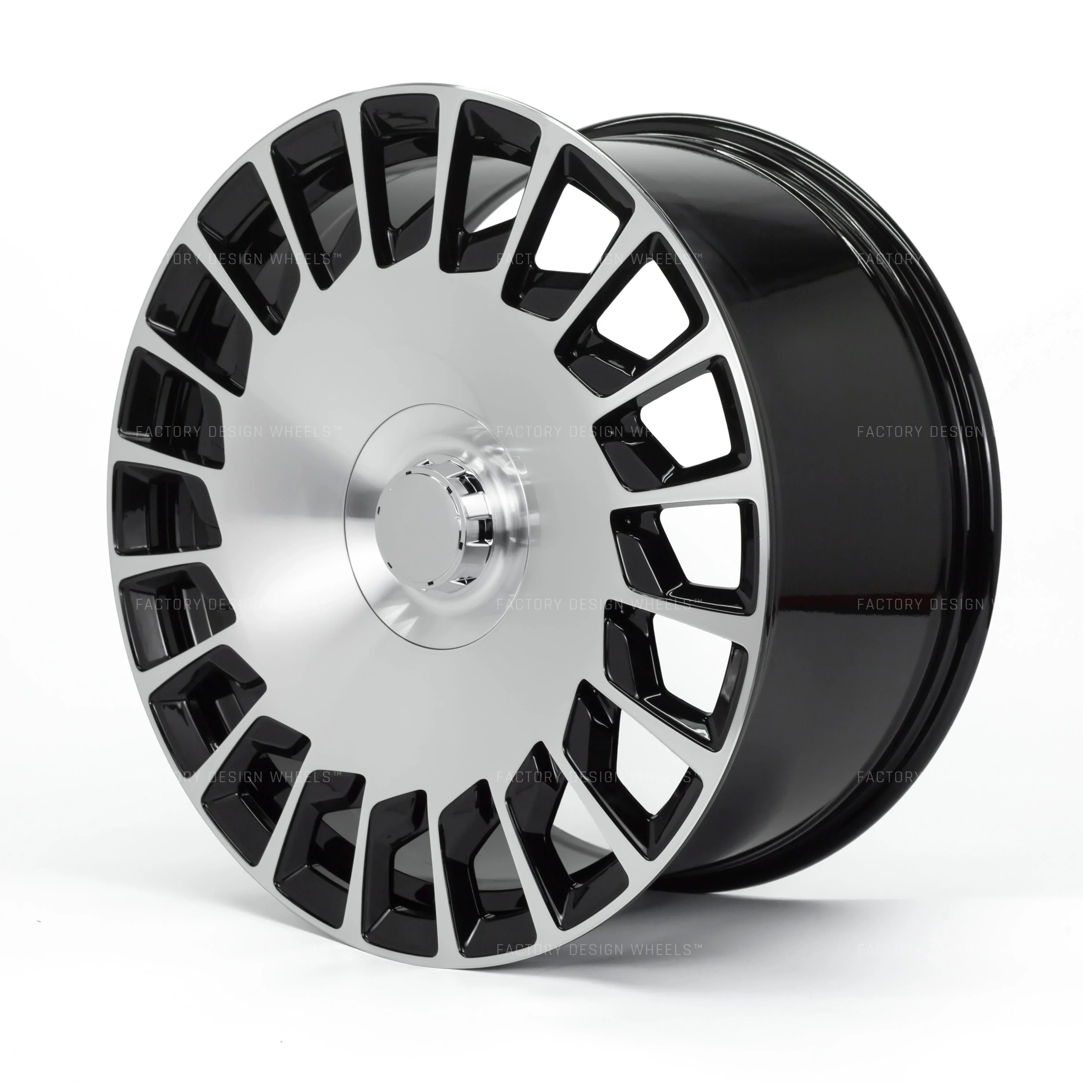 20x8.5"/20x9.5" Maybach Style Black Machined Face Wheels - Fits Mercedes C, E, S, GLC, CLS Class - Ultra Speed Wheel