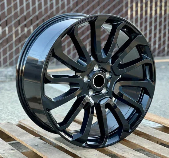 20x9.5" Autobiography Style Gloss Black Wheels - Fits Range Rover / Defender / Discovery Models - Ultra Speed Wheel