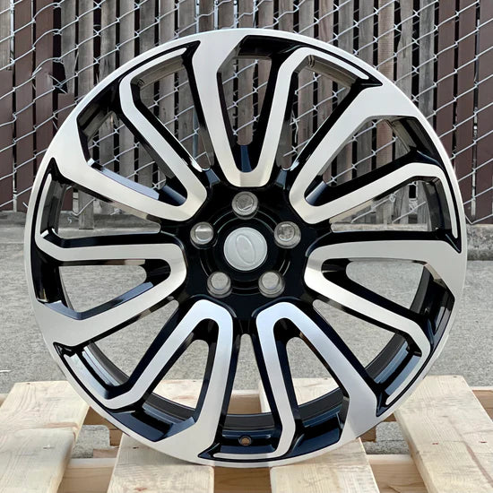 Autobiography Style - Black Machined Face - Range Rover Sport SVR HSE Autobiography Discovery LR3 LR4