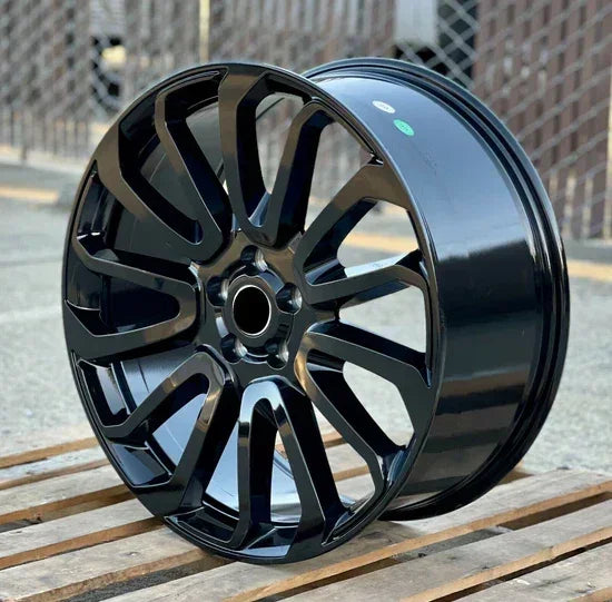 20x9.5" Autobiography Style Gloss Black Wheels - Fits Range Rover / Defender / Discovery Models - Ultra Speed Wheel