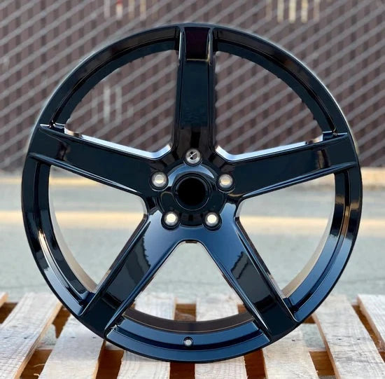 HC2 Style - Gloss Black - Fits Dodge Durango RT GT SRT Hellcat SXT Rallye Jeep Grand Cherokee SRT8 Laredo Summit Trackhawk