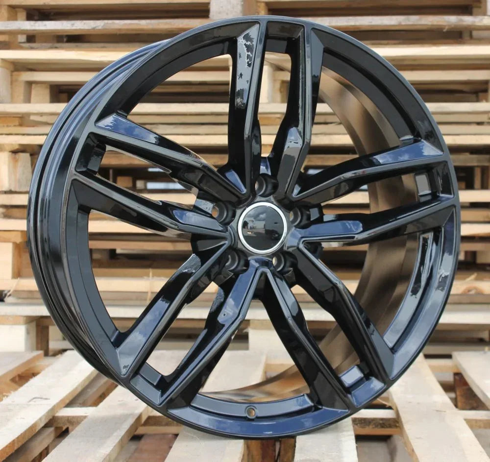 20x9" S7 Style Gloss Black Wheels - Fits Audi A3/A4/A5/A6/A7/A8, Q5/Q7/Q8, E-Tron & S/RS Models - Ultra Speed Wheel