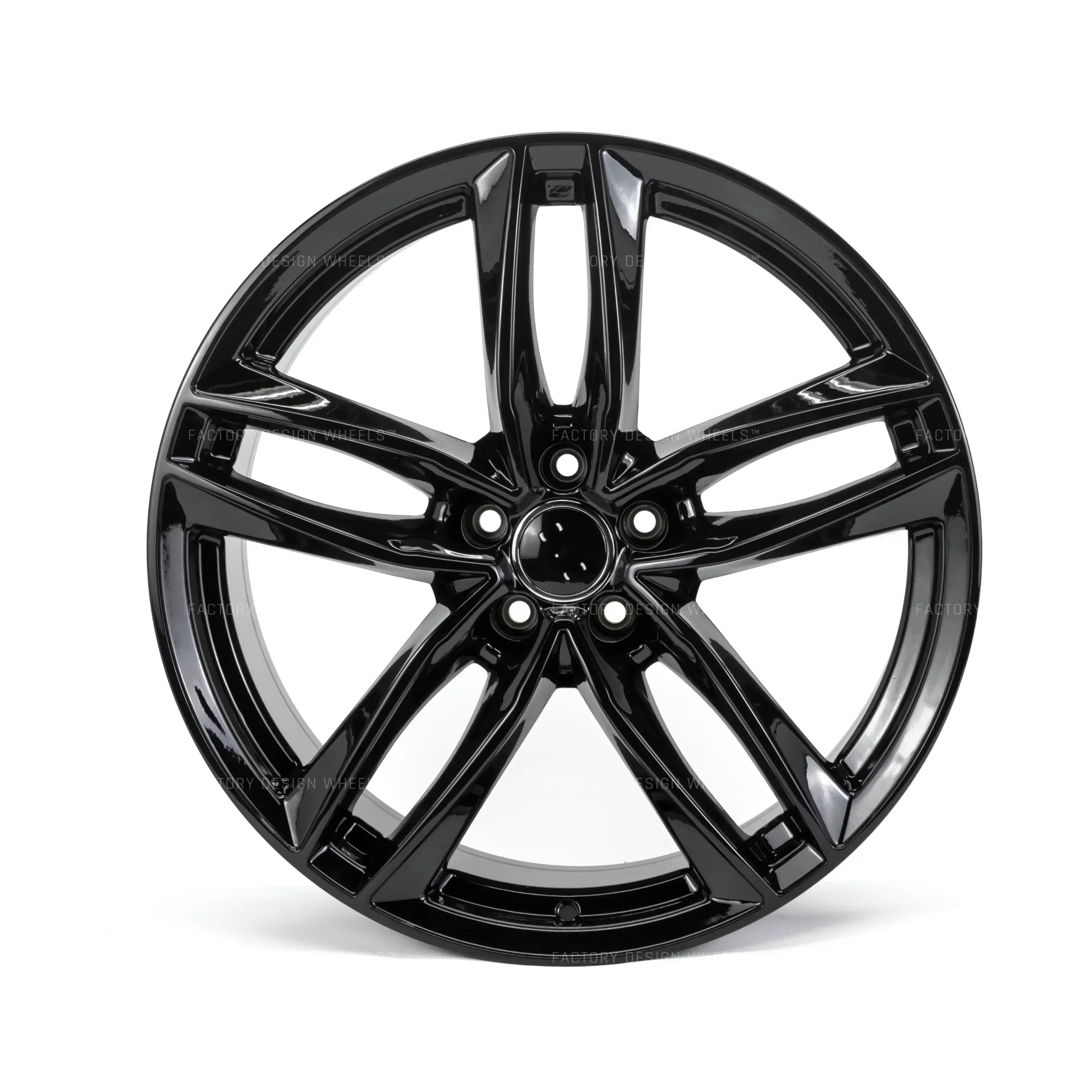20x9" S7 Style Gloss Black Wheels - Fits Audi A3/A4/A5/A6/A7/A8, Q5/Q7/Q8, E-Tron & S/RS Models - Ultra Speed Wheel