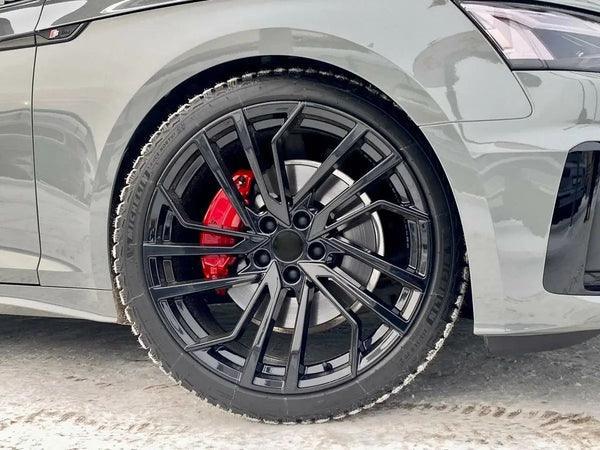 18x8" RS4 Style Gloss Black Wheels - Fits Audi A3/A4/A5/A6/A7/A8, Q3/Q5 & S/RS Model - Ultra Speed Wheel