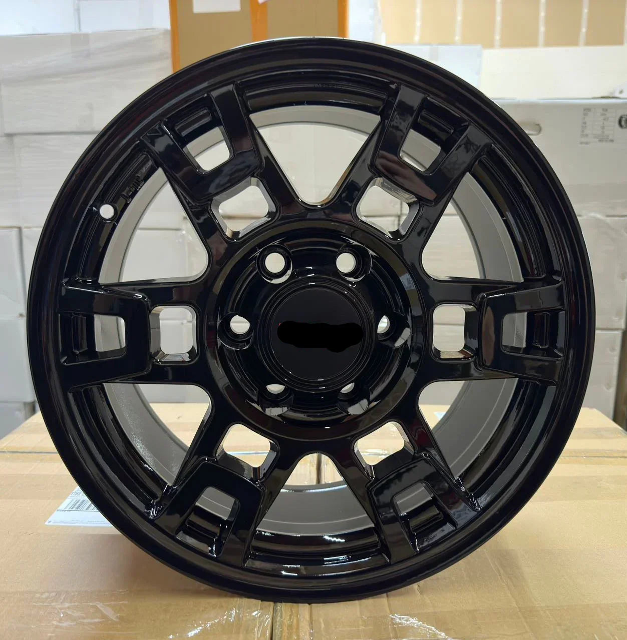 17x9" Sema Pro Style Gloss Black Wheels - Fits Toyota TRD Tacoma, 4Runner, FJ Cruiser, Sequoia, Tundra, Lexus GX460/GX470 - Ultra Speed Wheel