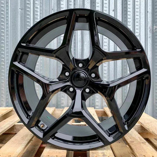 20x10"/20x11" Z28 Style Gloss Black Wheels - Fits Chevy Camaro - Ultra Speed Wheel