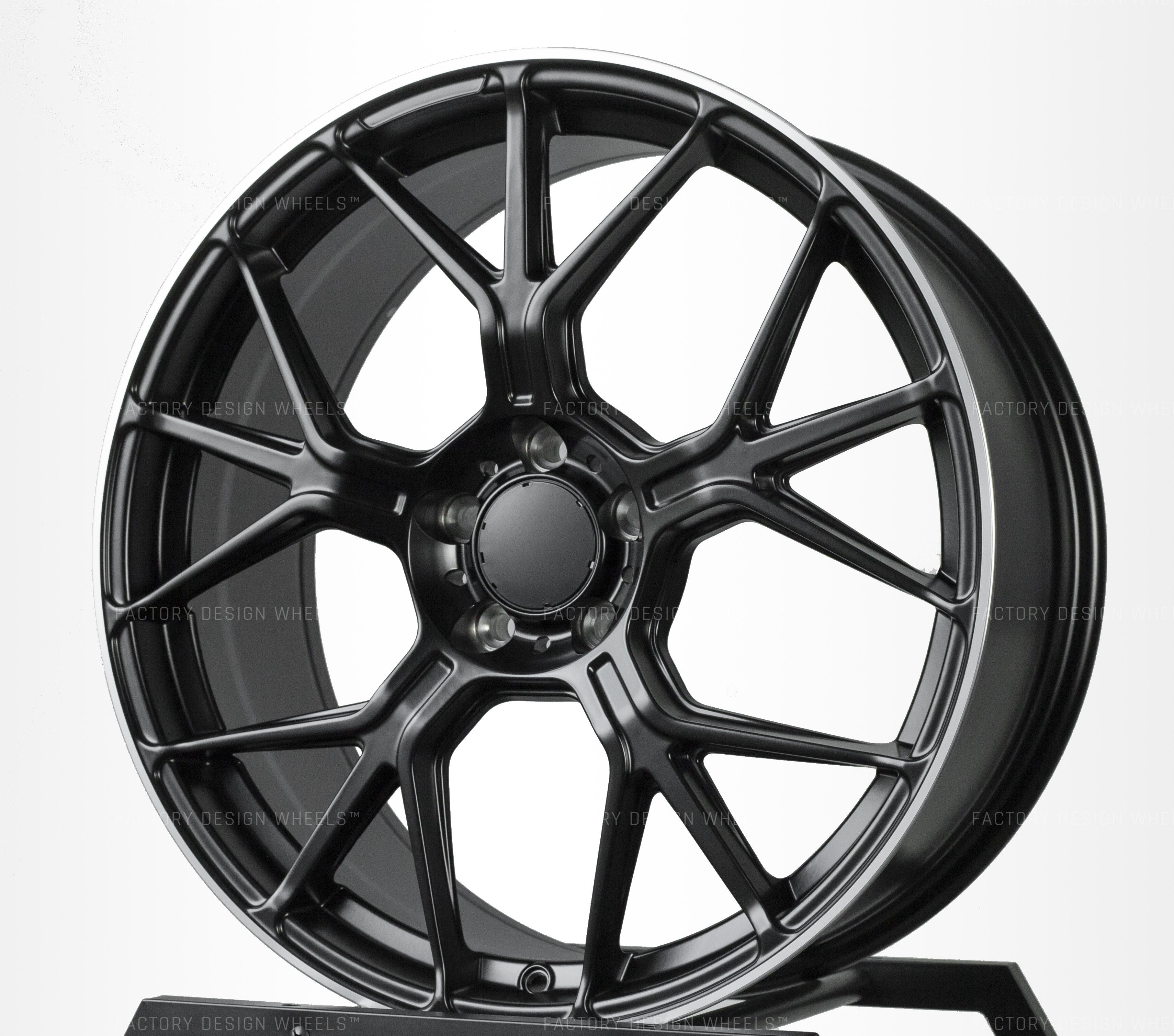 GT Style - Matt Black - Fit Mercedes C E CL CLS SLK S SL Class