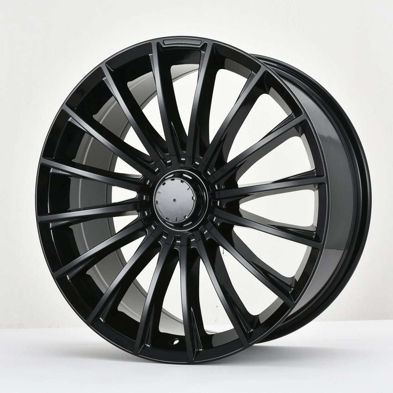 20x8.5"/20x9.5" Maybach Style Gloss Black Wheels - Fits Mercedes C, E, S, GLC, CLS Class