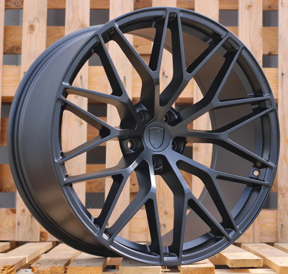 22x10" RS Style Matte Black Wheels - Fit Porsche Cayenne - Ultra Speed Wheel