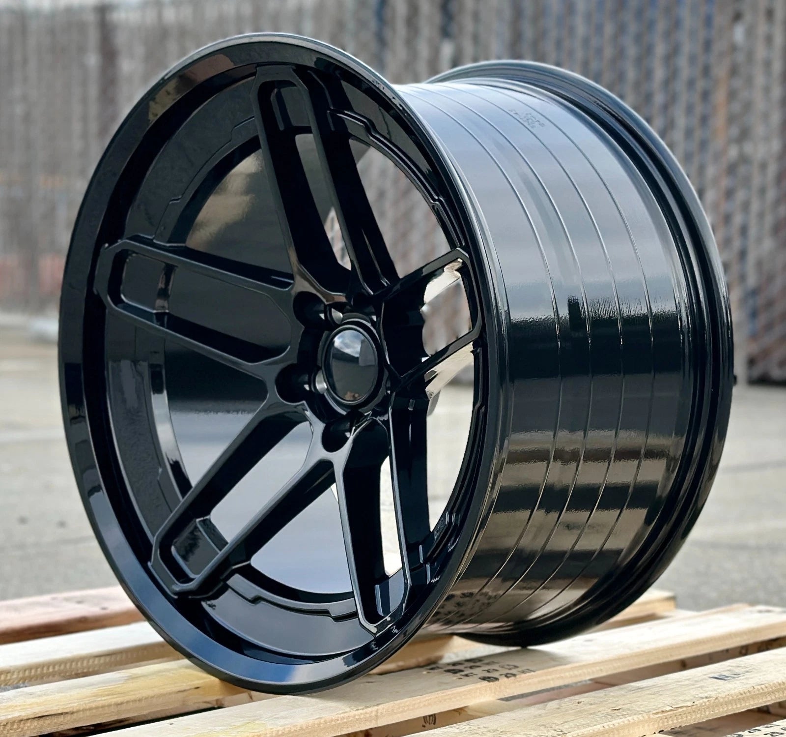 20x9.5"/20x11" Hellcat Redeye Style Gloss Black Wheels - Fits Dodge Challenger & Charger Models (Narrow Body)