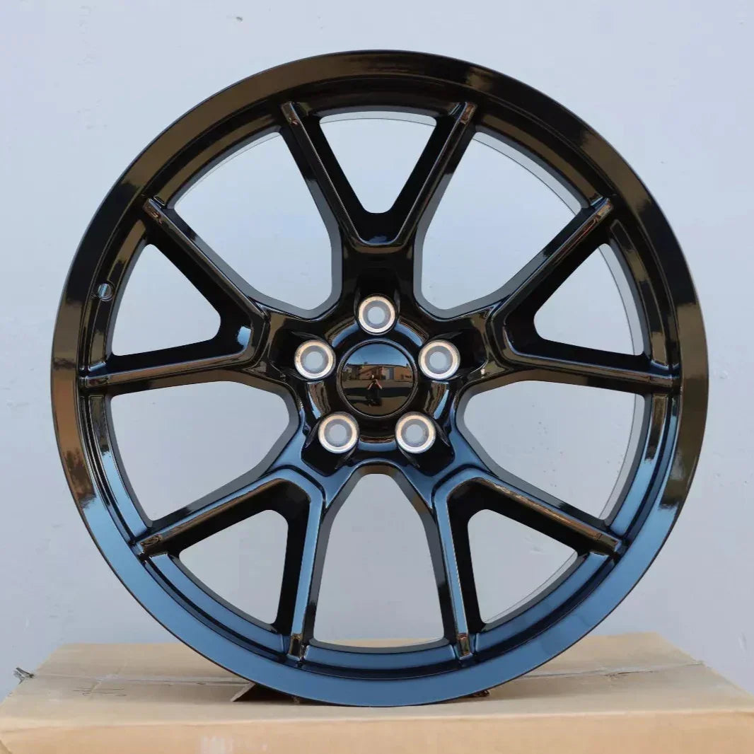 20x11" Anniversary Style Gloss Black Wheels - Fits Dodge Challenger & Charger Models (Wide Body) - Ultra Speed Wheel