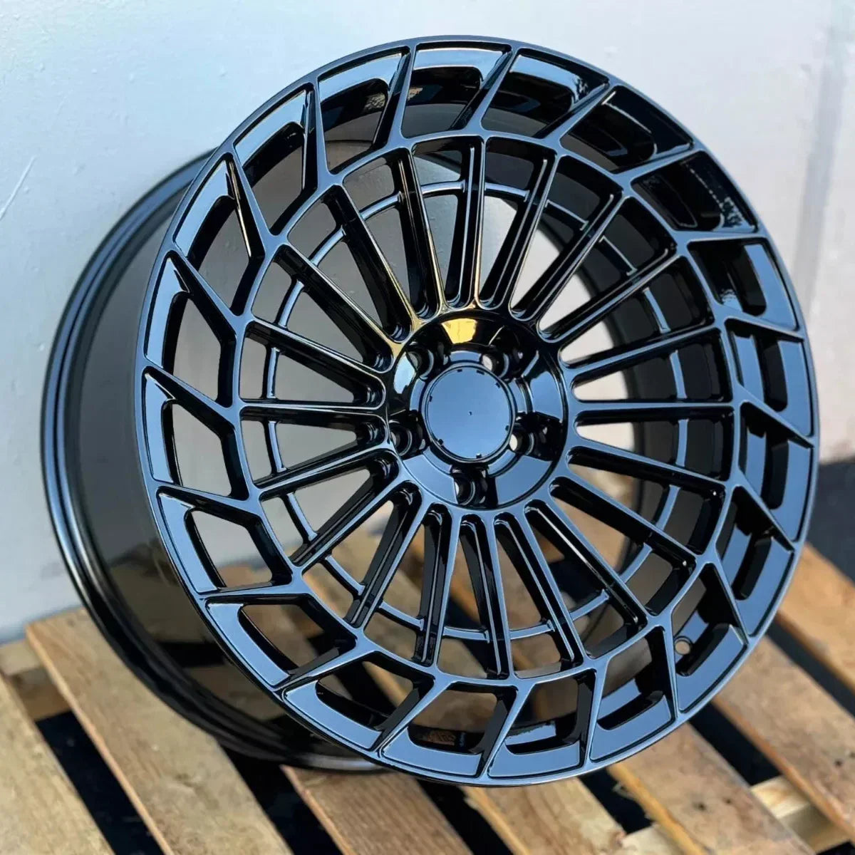 20x8.5"/20x9.5 Mesh Style Gloss Black Wheels - Fits Mercedes C, E, S, CLS Class - Ultra Speed Wheel