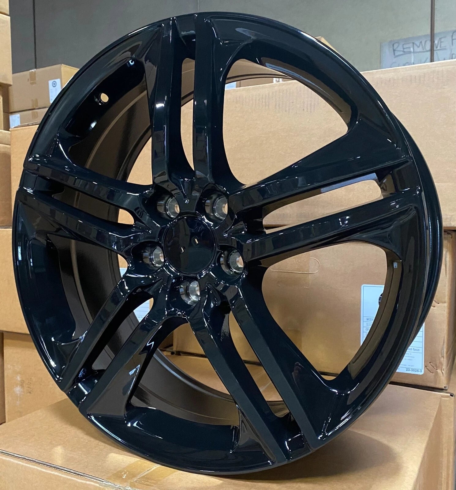 18" Sport Style Gloss Black Wheels Fit Honda Accord EX LX Sport Coupe Sedan Civic EX LX SI Acura TSX
