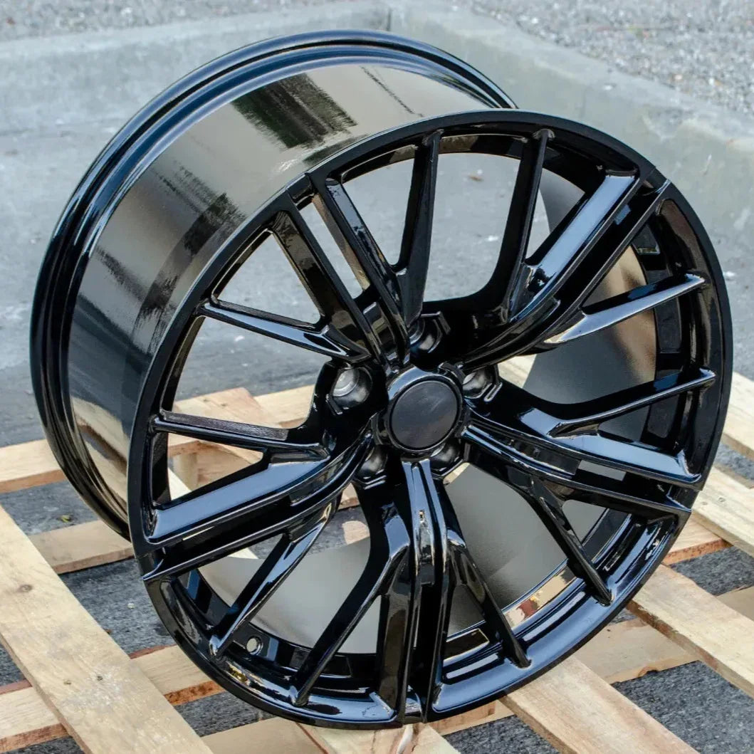 20x9"/20x10" ZL1 Mesh Style Gloss Black Wheels - Fits Chevy Camaro - Ultra Speed Wheel