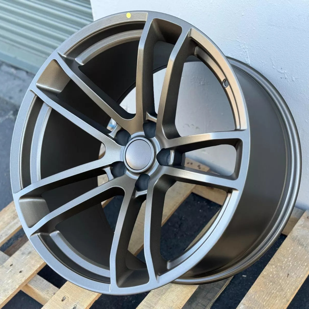 20x9.5"/20x11" SRT Split Style Matte Bronze Wheels - Fits Dodge Challenger & Charger Models (Narrow Body)
