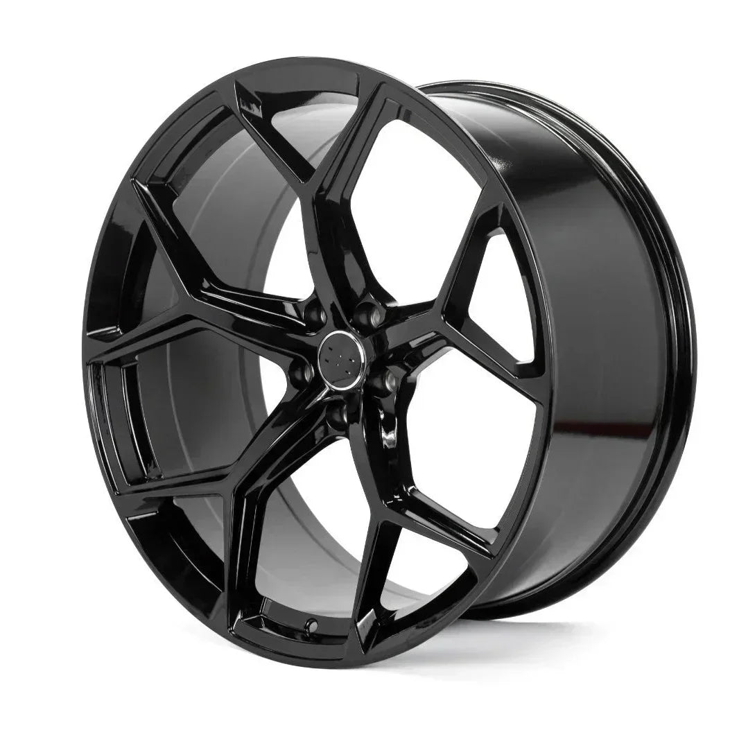 22x10" Performance Style Gloss Black Wheels - Fits Audi A6/A7/A8, Q7/Q8, E-Tron & S/RS Models - Ultra Speed Wheel