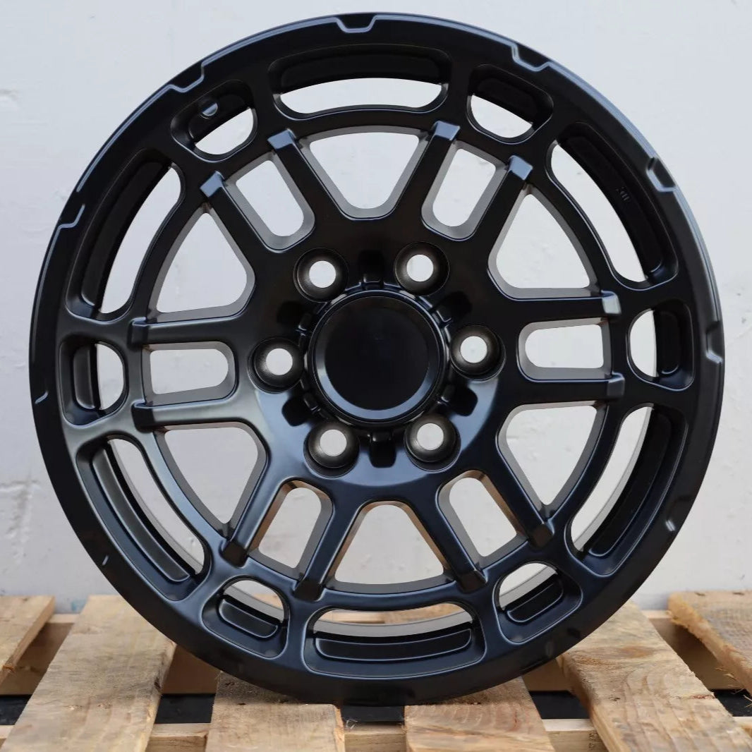 17x8" 2023 Pro Style Matt Black Wheels - Ultra Speed Wheels