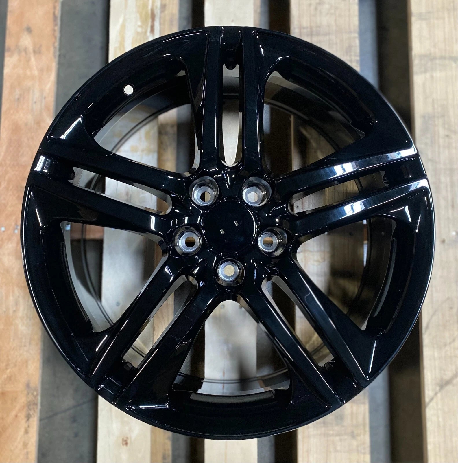 18" Sport Style Gloss Black Wheels Fit Honda Accord EX LX Sport Coupe Sedan Civic EX LX SI Acura TSX