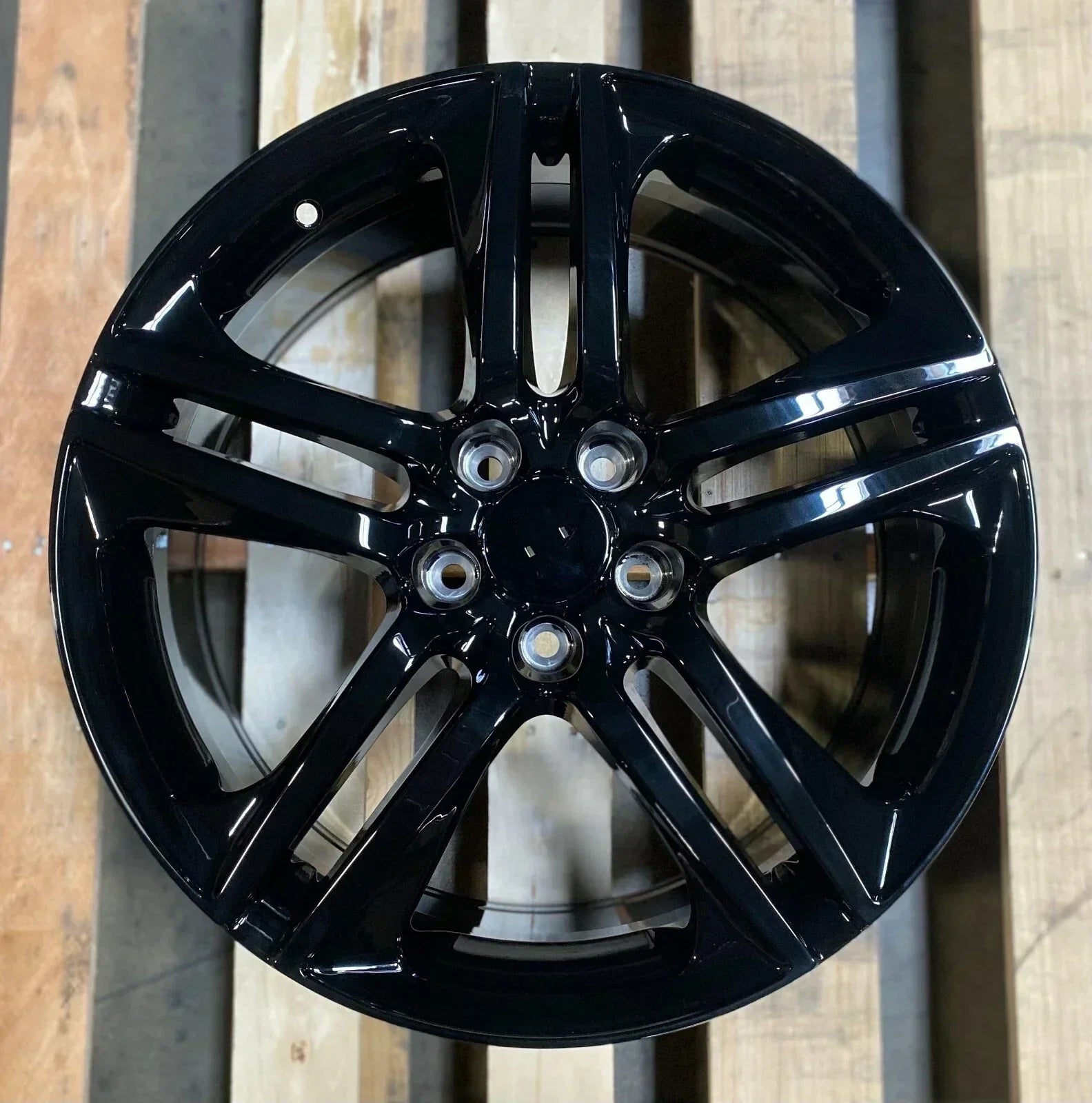 20" Sport Style Gloss Black Wheels Fit Honda Accord EX LX Sport Coupe Sedan Civic EX LX SI Acura TSX - Ultra Speed Wheel