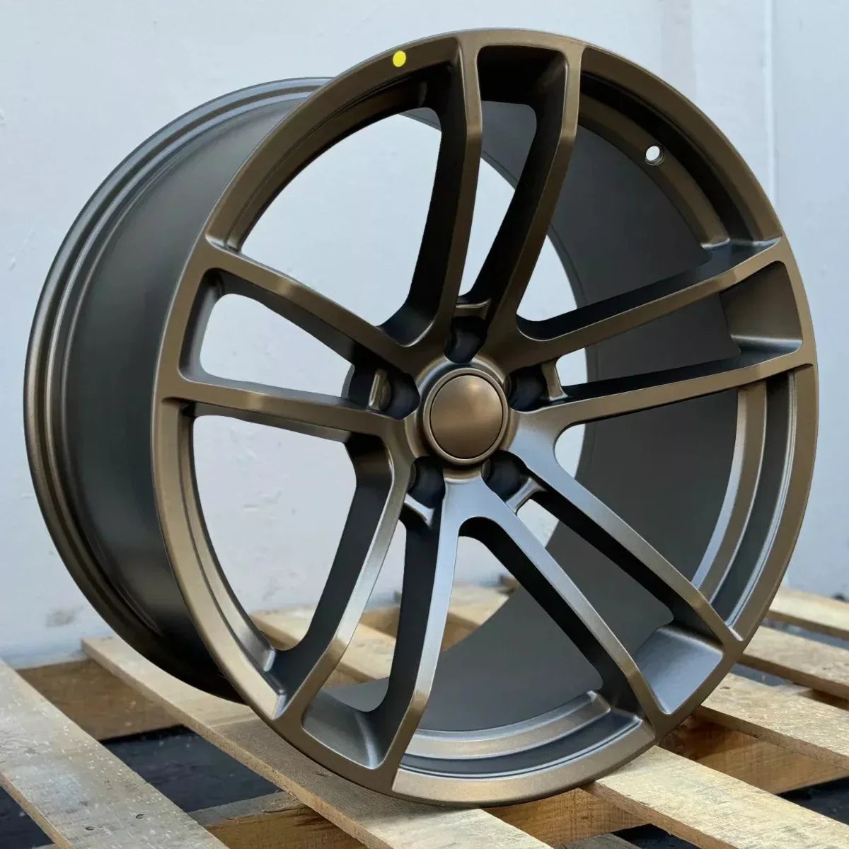 20x9.5"/20x11" SRT Split Style Matte Bronze Wheels - Fits Dodge Challenger & Charger Models (Narrow Body) - Ultra Speed Wheel