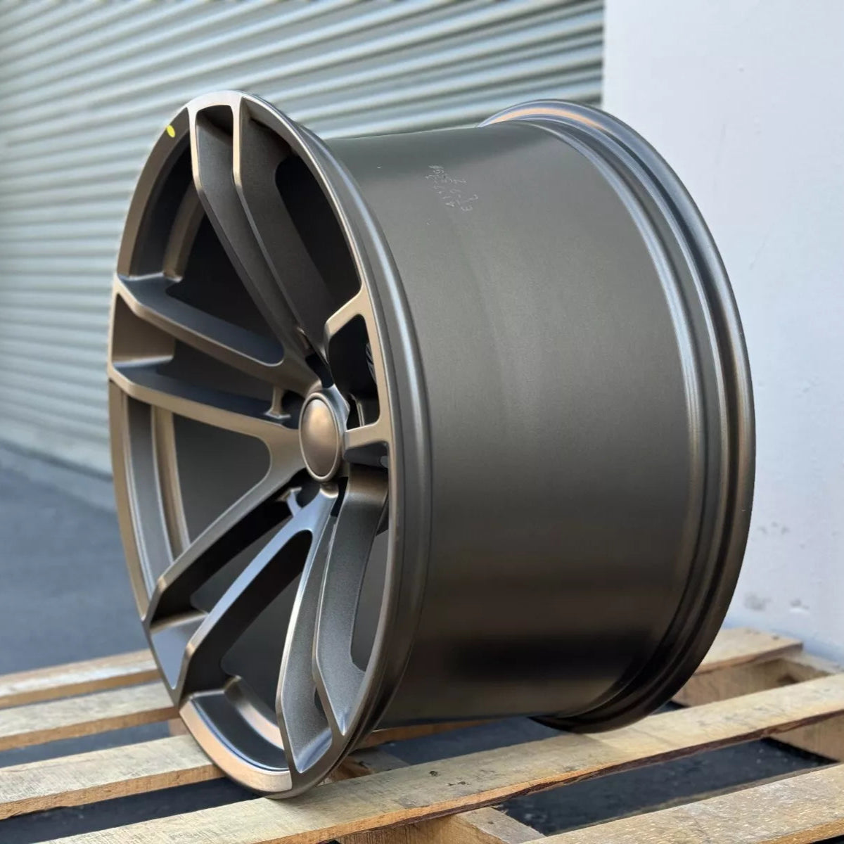 20x9.5"/20x11" SRT Split Style Matte Bronze Wheels - Fits Dodge Challenger & Charger Models (Narrow Body)