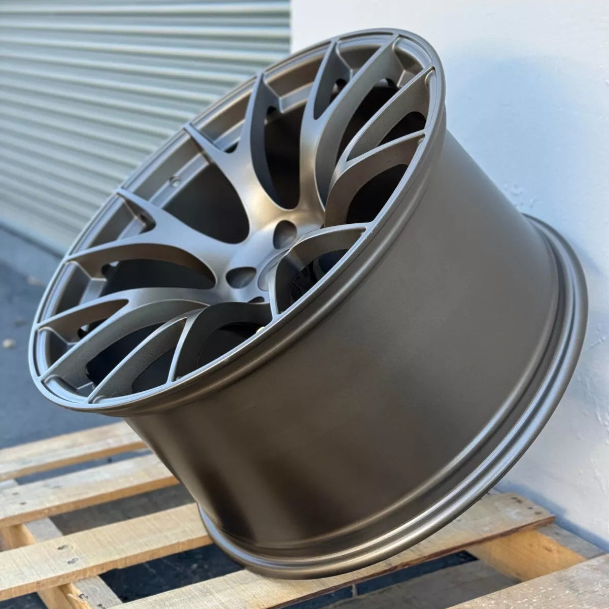 20x11" Hellcat Style Matte Bronze Wheels - Fits Dodge Challenger & Charger Models (Wide Body)