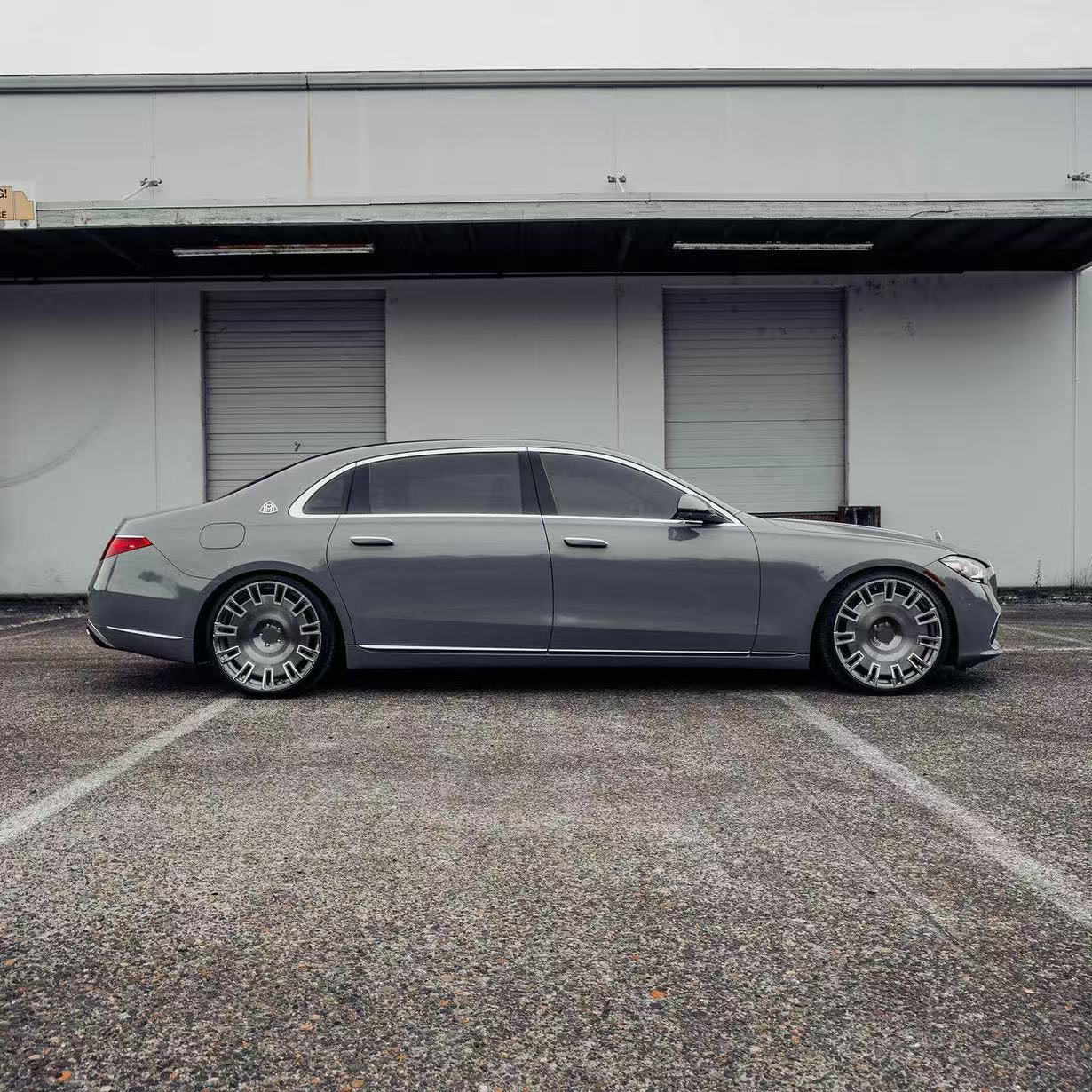 20x9"/20x10" Luxury Style Polished Face Wheels - Fits Mercedes S Class (Forged)