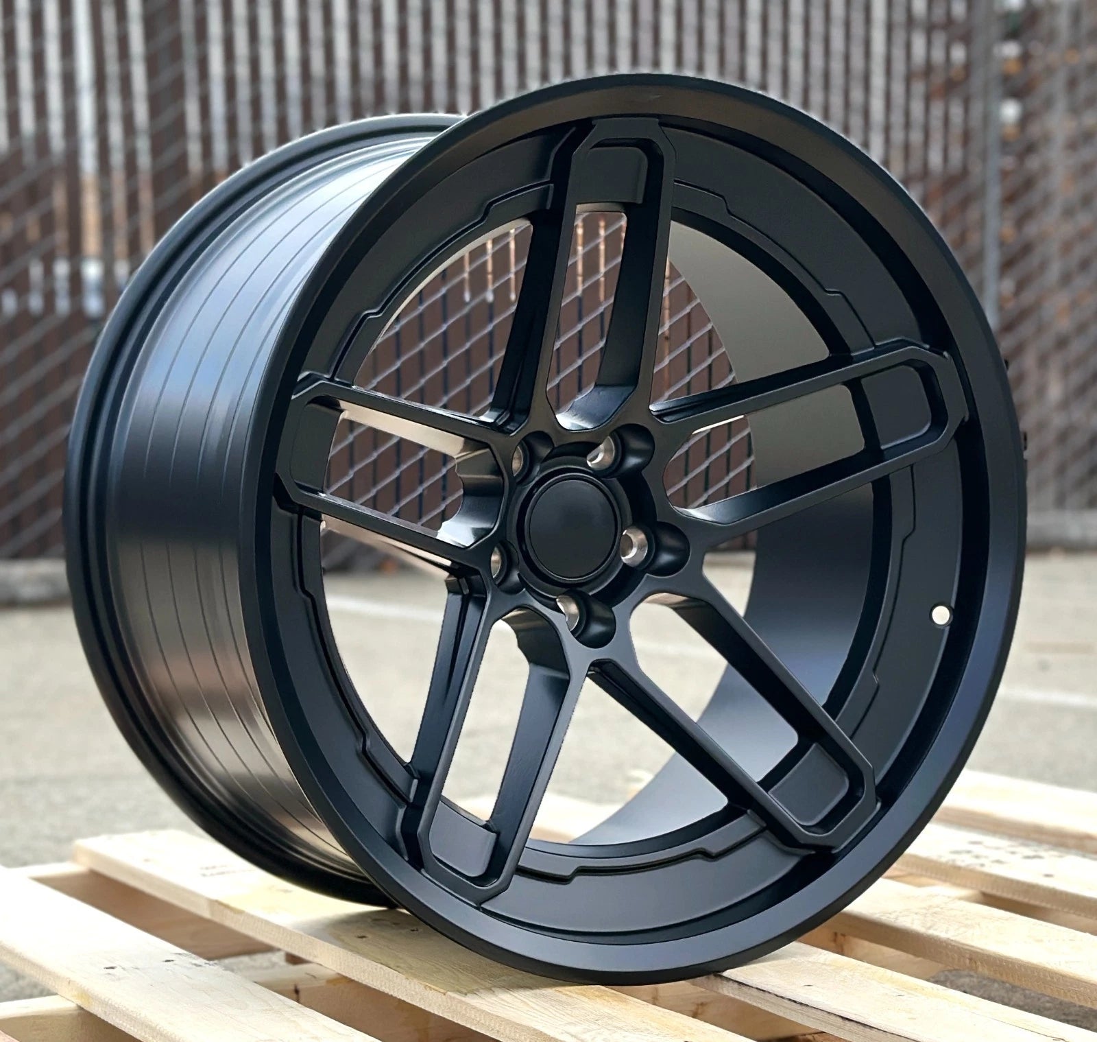 20x9.5"/20x11" Hellcat Redeye Style Matte Black Wheels - Fits Dodge Challenger & Charger Models (Narrow Body)