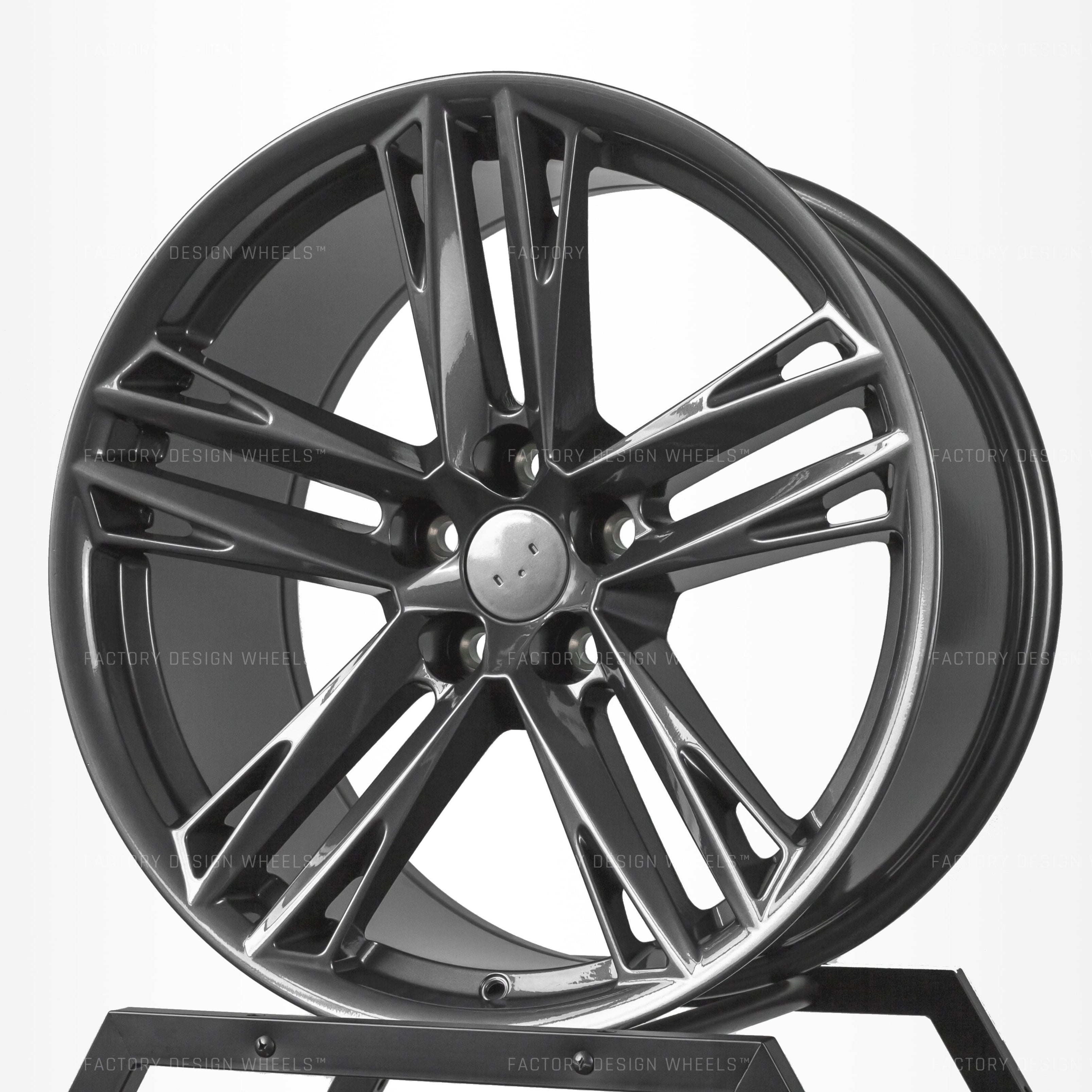 20" ZL1 Split Style Matt Gunmetal Wheels - Fits Chevy Camaro - Ultra Speed Wheel