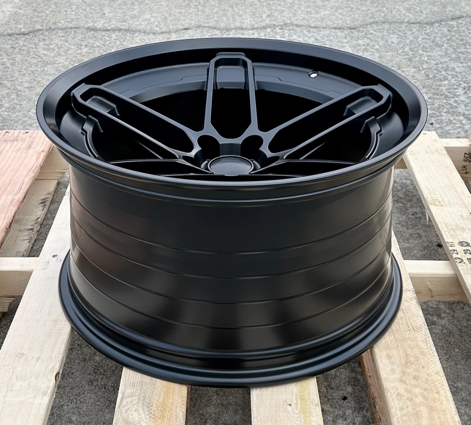20x9.5"/20x11" Hellcat Redeye Style Matte Black Wheels - Fits Dodge Challenger & Charger Models (Narrow Body)