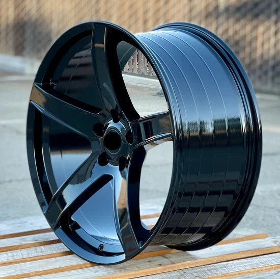 HC2 Style - Gloss Black - Fits Dodge Durango RT GT SRT Hellcat SXT Rallye Jeep Grand Cherokee SRT8 Laredo Summit Trackhawk