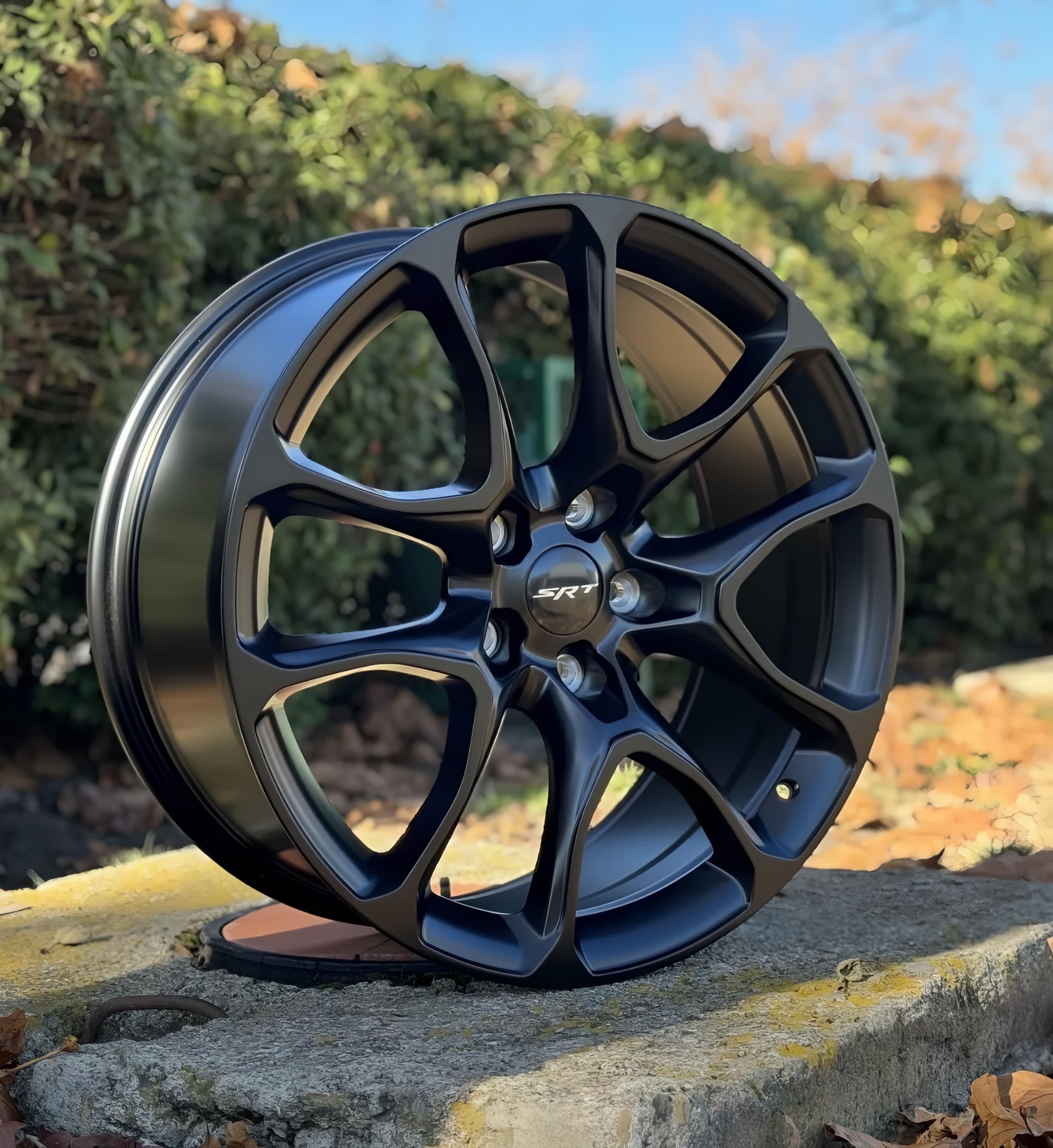 New SRT TrackHawk Style - Matt Black - Fit Dodge Durango RT GT SRT Hellcat SXT Rallye Jeep Grand Cherokee SRT8 Laredo Summit Trackhawk