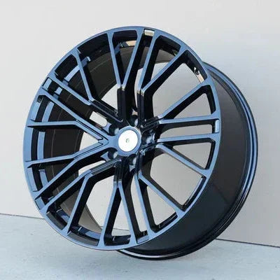 22x9.5" Y-Design Style Gloss Black Wheels - Fits Audi A6/A7/A8, Q7/Q8, E-Tron & S/RS Models - Ultra Speed Wheel