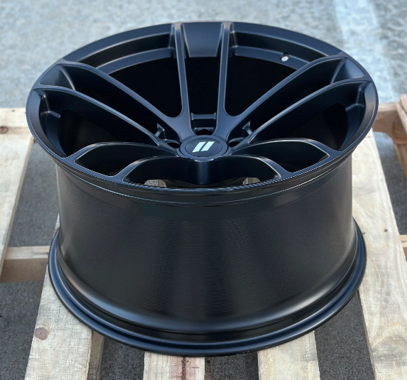 20x11" SRT Split Style Matte Black Wheels - Fits Dodge Challenger & Charger Models (Wide Body)