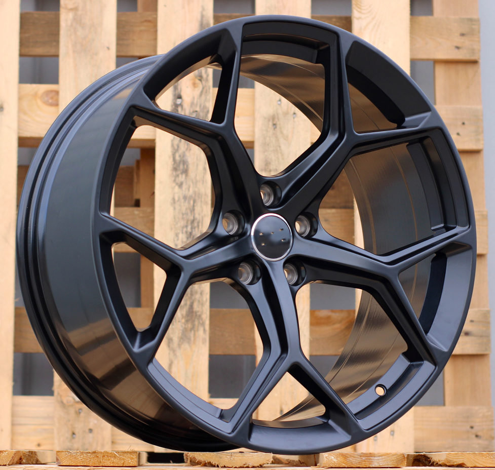 22x10" Performance Style Matte Black Wheels - Fits Audi A6/A7/A8, Q7/Q8, E-Tron & S/RS Models