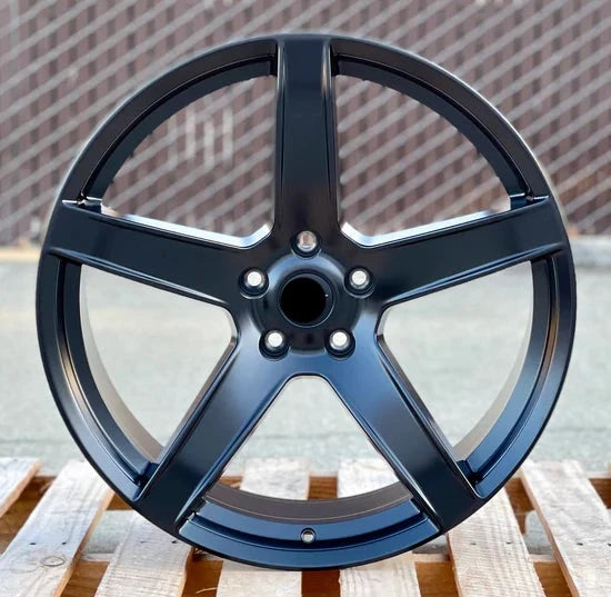 HC2 Style - Stain Black - Fits Dodge Durango RT GT SRT Hellcat SXT Rallye Jeep Grand Cherokee SRT8 Laredo Summit Trackhawk