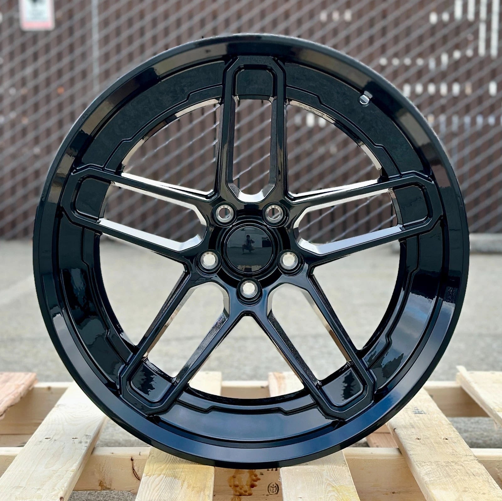 20x9.5"/20x11"  Hellcat Redeye Style Gloss Black Wheels - Fits Dodge Challenger & Charger Models (Narrow Body)